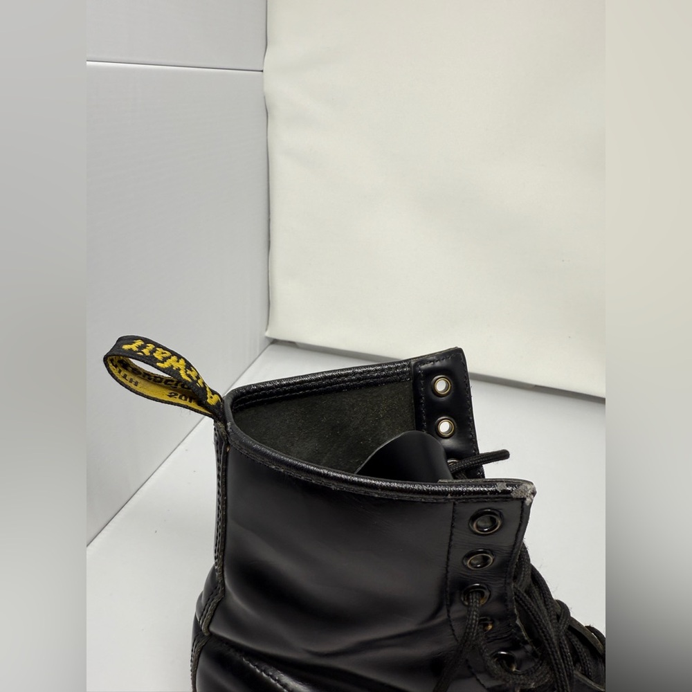 Dr. Martens 1460 Black Smooth Leather 8-Eye Boots – Women’s 7 / UK 5 / EU 38 - Picture 7 of 16